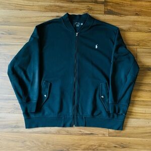 Polo Ralph Lauren Big And Tall Double-Knit Flight Jacket Men’s Size 4X Big